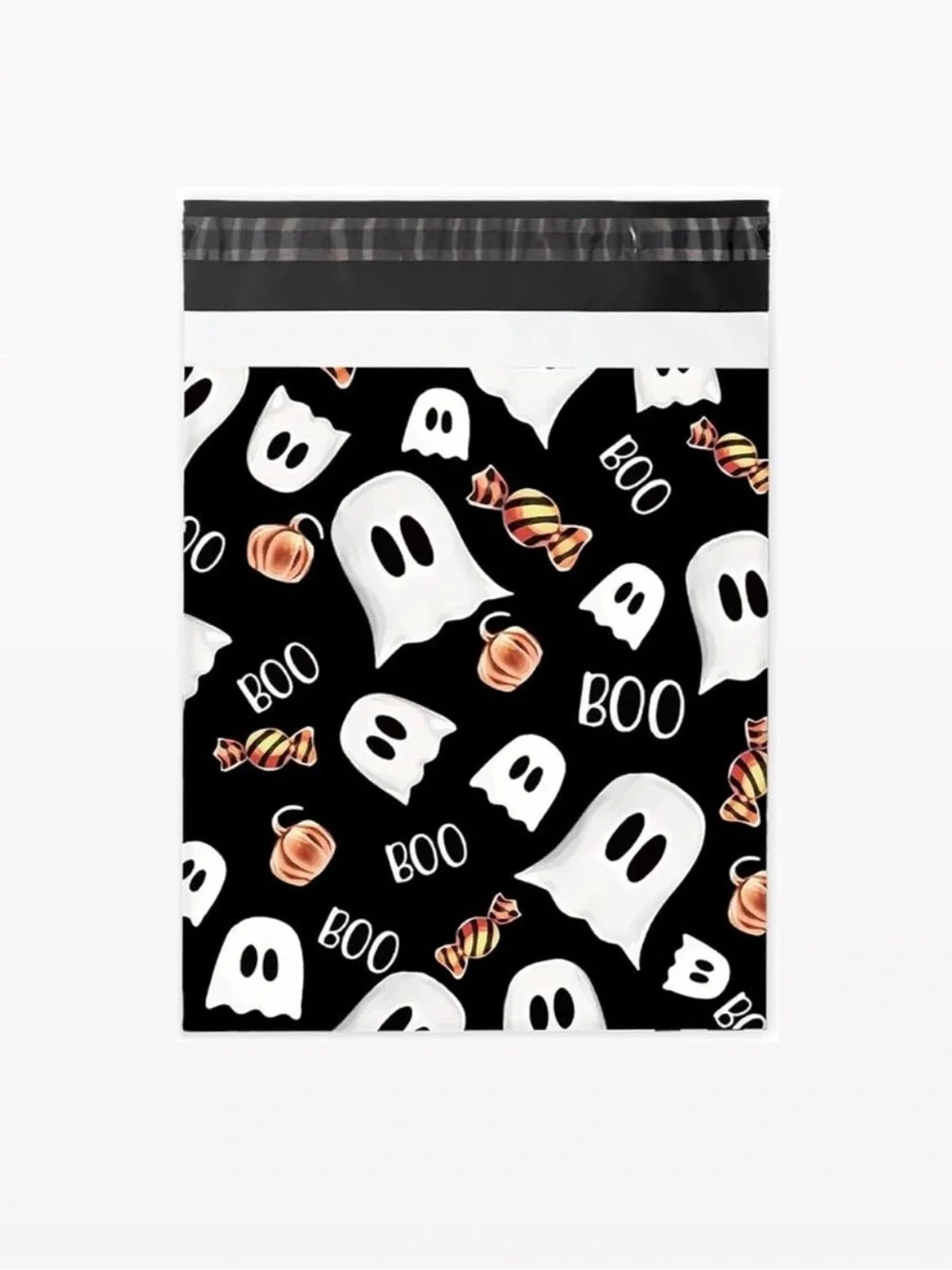 (10) 10x13 Halloween Boo Poly Mailers